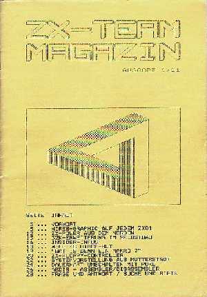 Titelseite der ersten Ausgabe